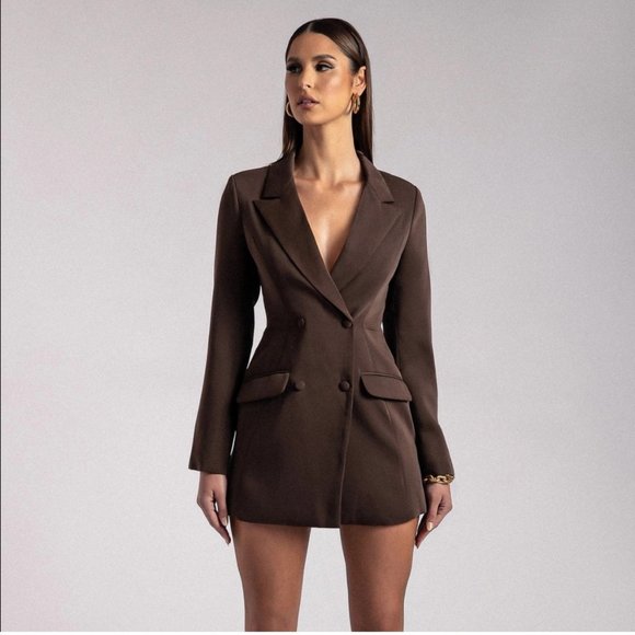 Meshki Pants - Romper/blazer Meshki KENDALL Cut Out Blazer Playsuit
